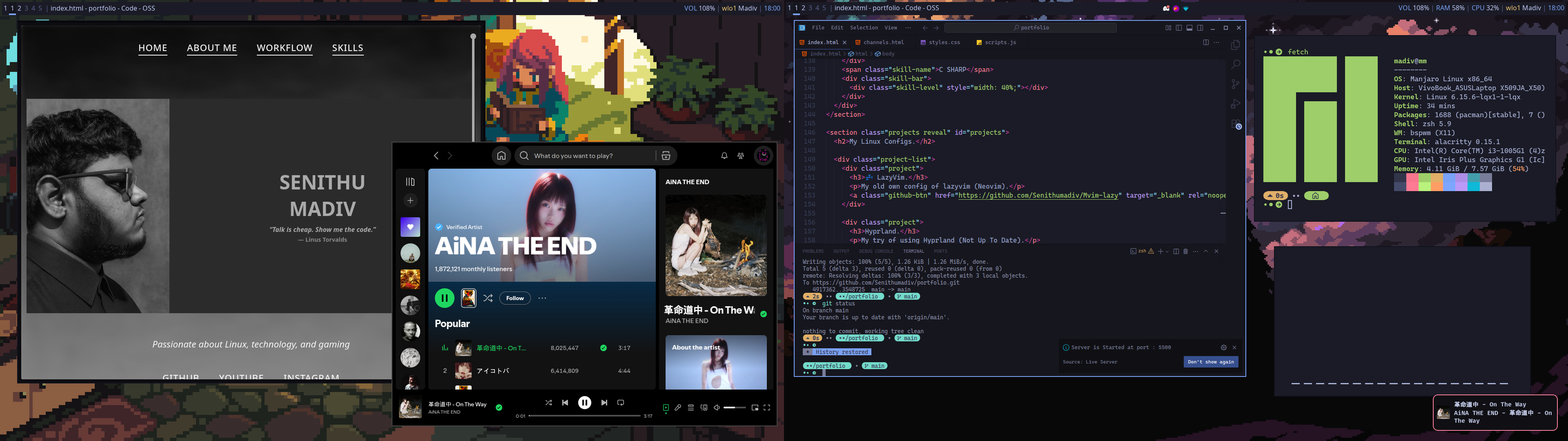 My workflow preview